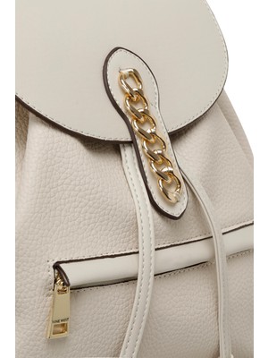 Nine West Beldaback 3fx Krem Kadın Sırt Çantası