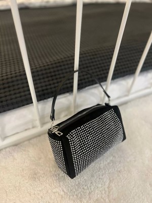 Zeyzey Butik Taşlı Silindir Klasik Çanta