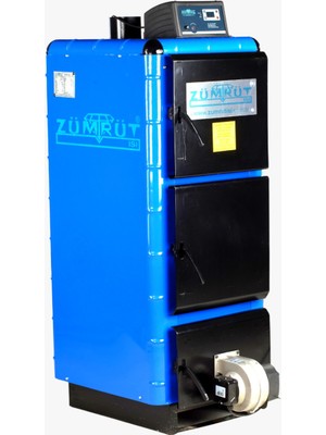Zümrüt Isı Kbo 43.000 Kcal/h Manuel Kazan ( Kömür,odun, Pelet, Pirina ve Tüm Katı Yakıtlar Yakılabilir )