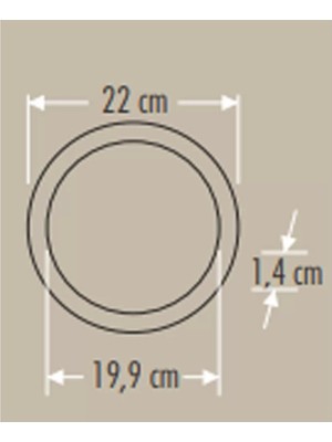 Viralighting Cata 18W Slim Panel 3200K Günışığı ( Siyah Kasa ) CT-5129G