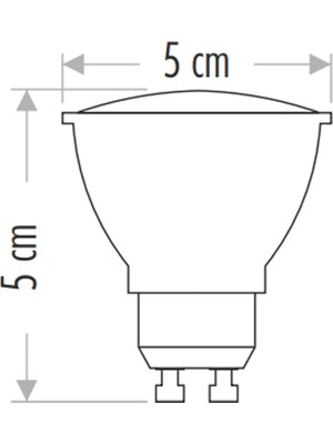 Cata 8W LED Ampul Gu-10 Beyaz CT-4211B