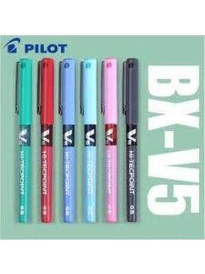 Pilot V5 Iğne Uçlu Roller Kalem 6 Renk Seçenekli