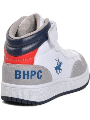 Beverly Hills Polo Club Beyaz Çocuk Bilek Boy Sneaker