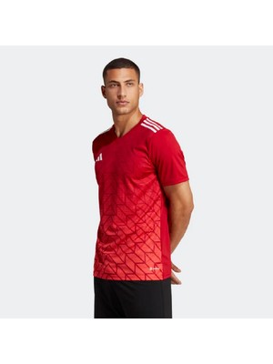 Adidas Team Icon 23 Jersey Tişört Erkek Kırmızı HT6551 M Modeli %100 Polyester AEROREADY