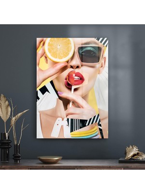 Decovetro Cam Tablo Pop Art Modern