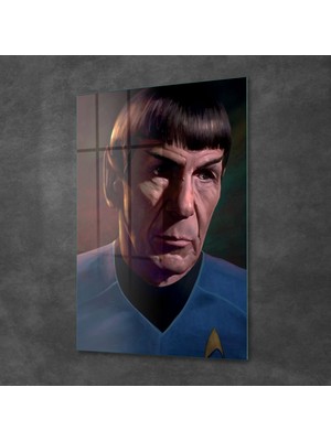 Decovetro Cam Tablo Star Trek Mr. Spock