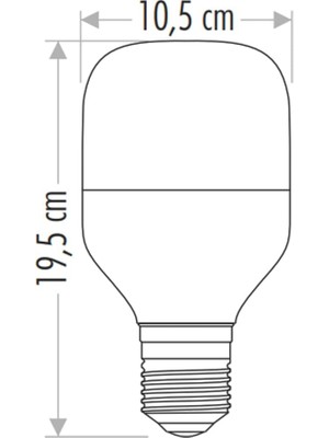 CT-4263 30W/6500K LED Ampul (Beyaz)