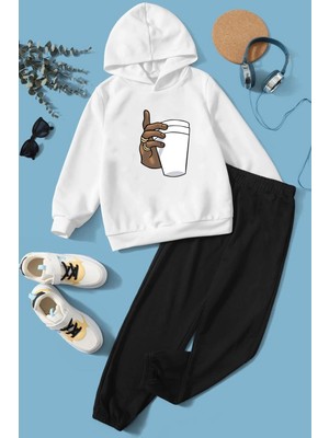 Trendypassion Çocuk Tupac Coffee Eşofman Takımı