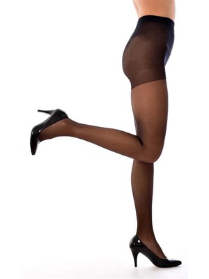 Müjde Kadın 24 Lü 20 Den Ince Burnu Takviyeli Dayanıklı Mat Külotlu Çorap