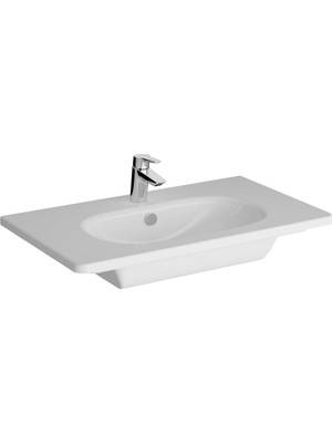 Vitra Zentrum Etajerli Lavabo 80X46 Cm Beyaz 7793B003-0001