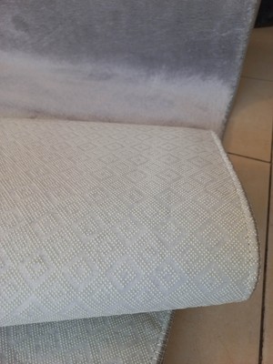 Enva Home Jel Taban Yıkanabilir Yolluk Özel Ebat Kesim Uzun Tüylü Peluş Post Gri