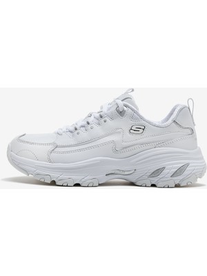 Skechers Kadın Beyaz Sneakers Nefes Alabilir Yapı ile Koşu ve Yürüyüş İçin İdeal