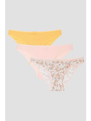 Penti Printed Pointel 3lü Slip