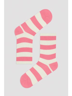 Penti Kalın Çizgili 5li Soket Çorap