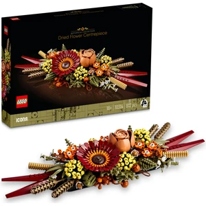 LEGO® Icons Kuru Çiçek Aranjmanı 10314 Yapım Seti - Yetişkinler Için Dekoratif ve Koleksiyonluk Kuru Çiçek Aranjmanı Kendin Yap Yapım Seti (812 Parça)