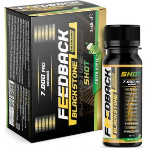 Feedback Nutrition Black Stone Pre-Workout 60 Ml*2 Shot 4 Servis Yeşil Elma Aromalı Deneme Paketi