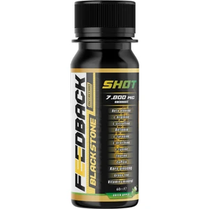Feedback Nutrition Black Stone Pre-Workout 60 ml Yeşil Elma Aromalı