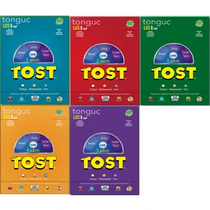 Tonguç Akademi Yeni LGS Tost Seti 1-2-3-4-5 Seri