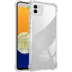 Samsung Galaxy A03 Kılıf Shock Absorbing Şeffaf