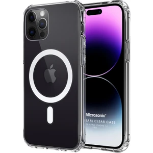 Apple iPhone 14 Pro Kılıf Magsafe Clear Soft Şeffaf