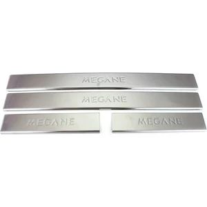 Alminox Oto Renault Megane 4 Krom Kapı Eşiği 2016 Sonrası Paslanmaz Çelik