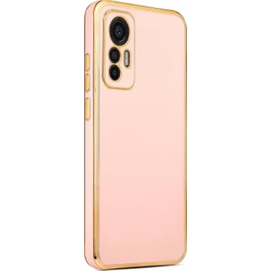 Xiaomi Mi 12 Lite Kılıf Olive Plated Pembe