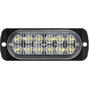 Formplas Parmak Lamba Mercekli Cam 12 Led'li 115MM 12V-24V Beyaz