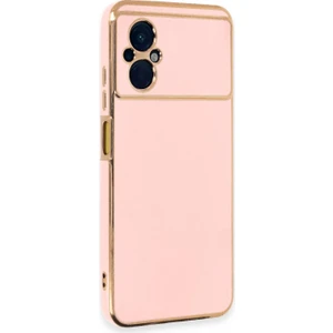 Xiaomi Poco M5 Kılıf Olive Plated Pembe