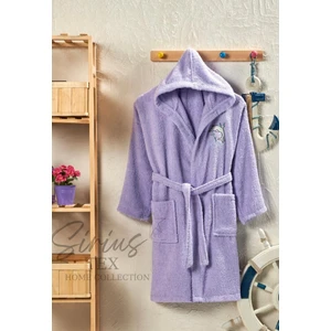 Siriustex Home Collection Kapüşonlu Çocuk Bornozu Kız-Erkek %100 Pamuk