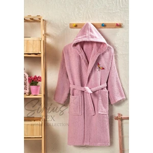 Siriustex Home Collection Kapüşonlu Çocuk Bornozu Kız-Erkek %100 Pamuk