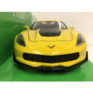 2017 Chevrolet Corvette Z06 1:24 Sarı Model Araba
