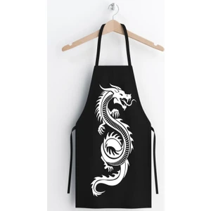 Ays Home Ejderha Siyah Mutfak Önlüğü