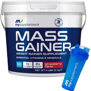 Mysupplement Mass Gainer Karbonhidrat Tozu Çilek 5000 gr