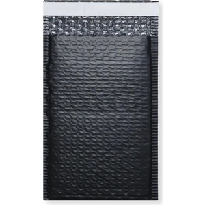 Ambalaj Pazarı Balonlu Siyah Kargo Poşeti 15X25+5 cm - 25 Adet