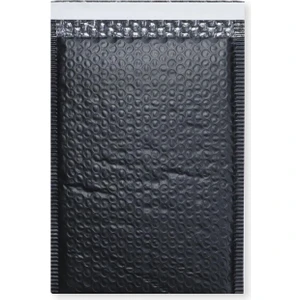 Ambalaj Pazarı Balonlu Siyah Kargo Poşeti 20X30+5 cm - 25 Adet