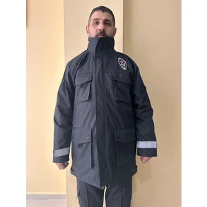 E2 Moda Erkek Yeni Yasa Kamu Personel Özel Güvenlik Kışlık Tekli Kaban
