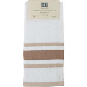 Karaca Home Swiss %100 Pamuk Mutfak Havlusu 2'li 60x40 cm Bej