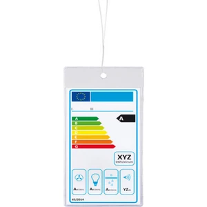 Aso Medya Ürün Etiketi Cebi, Üstten Delikli Şeffaf Yumuşak Plastik Cep 82X128 mm - 100ADET
