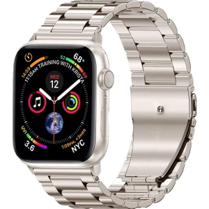 Apple Watch 42MM Kordon Klipsli Metal Kordon 04-A