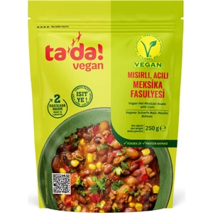 Vegan Mısırlı Acılı Meksika Fasulyesi 250 G
