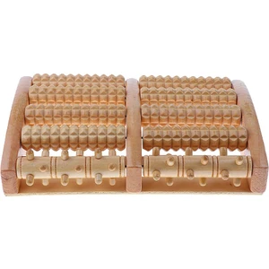 Ahşap Ayak Masaj Silindiri 27 x 18 x 4 cm (Yurt Dışından)