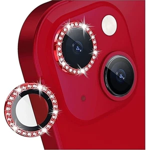 Iphone 14 ve 14 Plus Uyumlu Taşlı Kamera Lens Koruyucu
