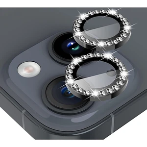 Iphone 14 ve 14 Plus Uyumlu Taşlı Kamera Lens Koruyucu
