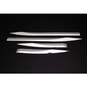 Aktif Oto Krom Peugeot 3008 Suv Yan Kapı Çıtası 4 Parça Paslanmaz Çelik 2016 >