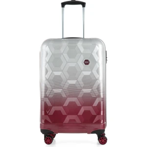 Gri-Bordo Ççs London 5226 Polikarbon Kabin Boy Valiz