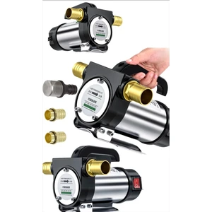 Schutzenger 600W Elektrikli Kendinden Emişli Taşınabilir 220 Volt Yakıt Sıvı Süt Yağ Aktarma Mazot Pompası S
