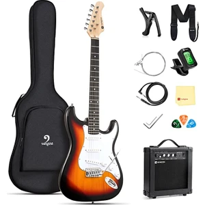 Elektro Gitar Amfili Set Elektro Gitar Set