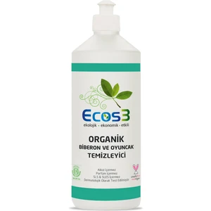 Organik Biberon ve Oyuncak Temizleyicisi 500 ml Vegan 0 Ay+