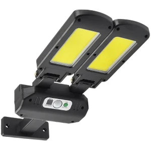 200 Cob Solar LED Hareket Sensörlü Kumandalı Su Geçirmez 3 Mod