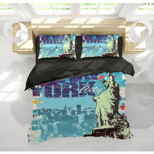 Erays Home New York City 3D Çift Kişilik Nevresim Takımı